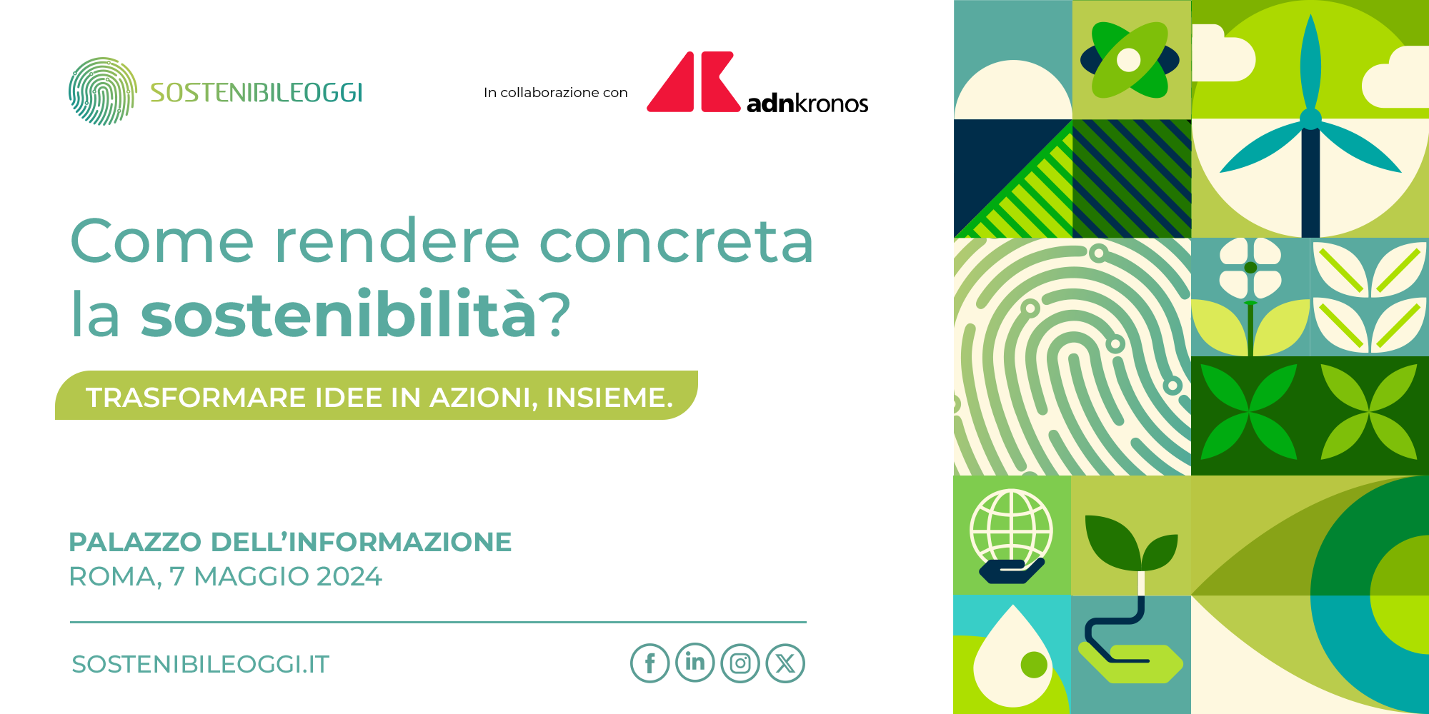 Come rendere concreta la sostenibilità